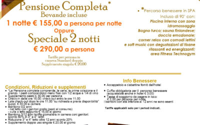 Epifania in Relax: Pacchetto completo dal 5 al 7 Gennaio