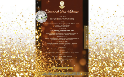 Cenone di San Silvestro 2025 – Hotel Federico II Palace Enna – Una serata esclusiva tra gusto, eleganza e divertimento!
